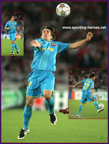 Bojan Krkic - Barcelona - UEFA Champions League 2007/08