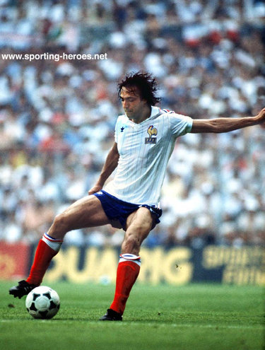 Jean-Francois Larios - France - FIFA Coupe du Monde 1982