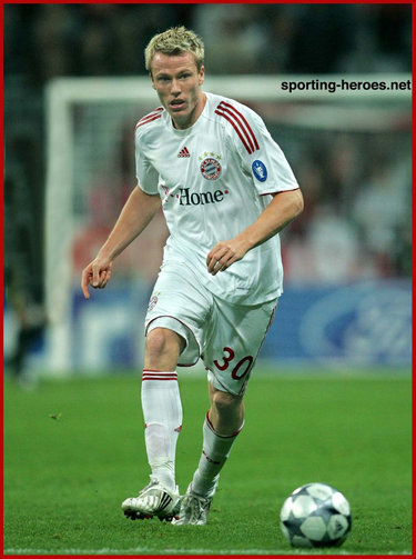 Christian Lell - Bayern Munchen - UEFA Champions League 2008/09
