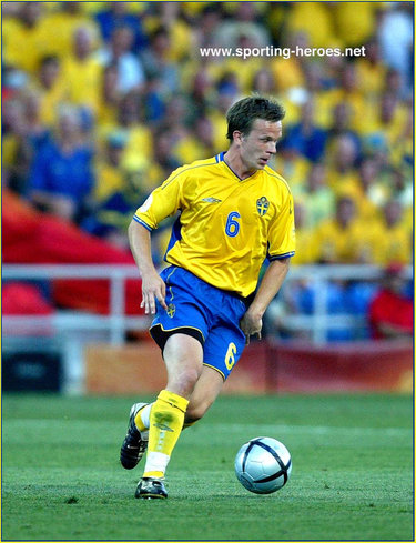 Tobias Linderoth - UEFA EM 2004 (Holland)