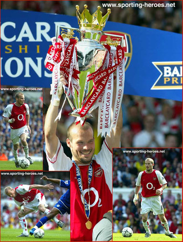 Freddie Ljungberg - Arsenal FC - Premiership Appearances 2003/04 (Arsenal's unbeaten season)