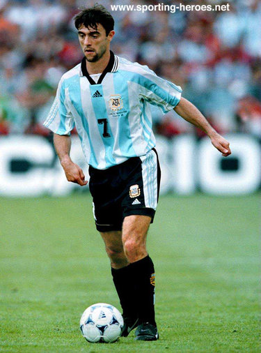 Claudio Lopez - Argentina - FIFA Copa del Mundo 1998