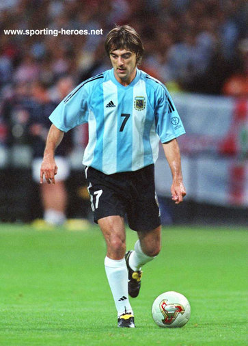 Claudio Lopez - Argentina - FIFA Copa del Mundo 2002