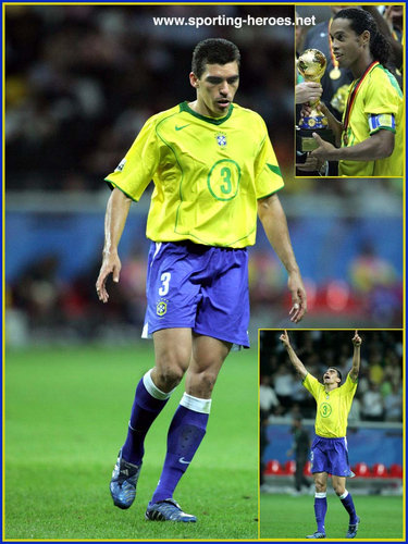 Lucio - Brazil - FIFA Confederations Cup 2005.