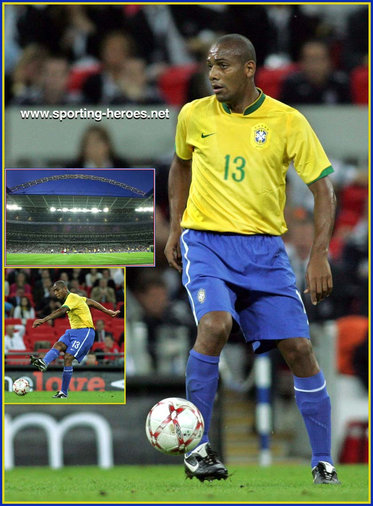 MAICON (1981) - Brazil - Inglaterra 1 Brasil 1 (1 Junho 2007, Wembley)