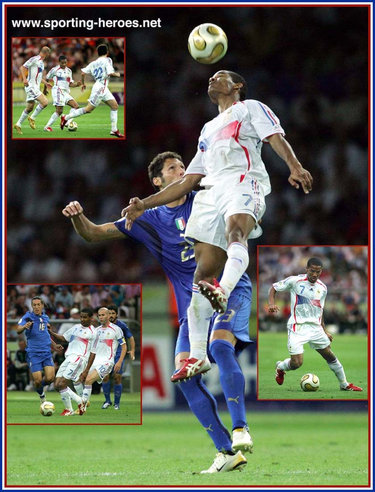 Florent Malouda - France - FIFA Coupe du Monde 2006 (Finale) World Cup.