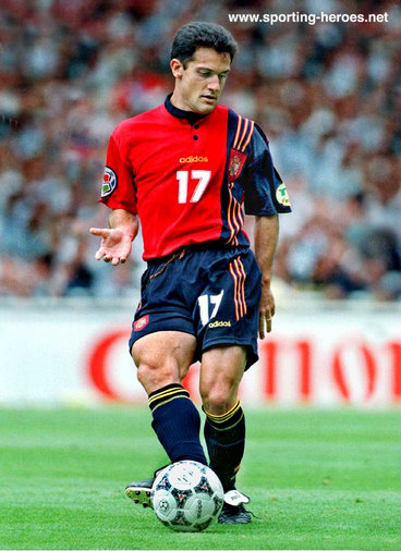 Javier Manjarin - Spain - UEFA Campeonato Europa 1996