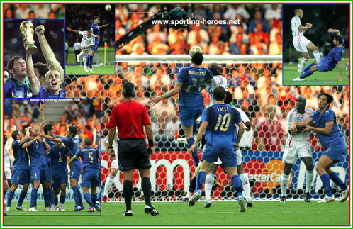 Marco Materazzi - Italian footballer - FIFA Campionato del Mondo 2006 (Finale)