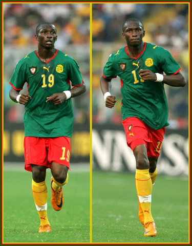 Stephane Mbia - Cameroon - Coupe d'Afrique des Nations 2008 Africa Cup of Nations.