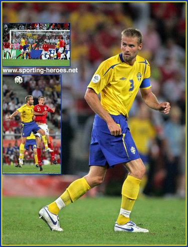 Olof Mellberg - Sweden - FIFA VM 2006