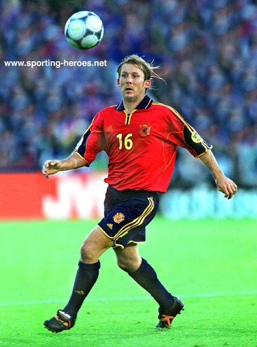 Gaizka Mendieta - Spain - UEFA Campeonato Europa 2000