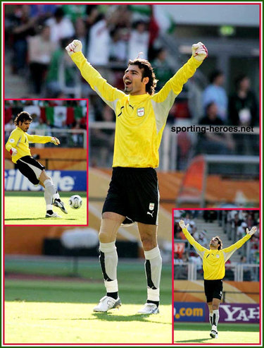 Ebrahim Mirzapour - Iran - FIFA World Cup 2006