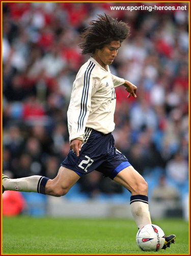 Yuji Nakazawa - Japan - England 1-1 Japan (1st June 2004)