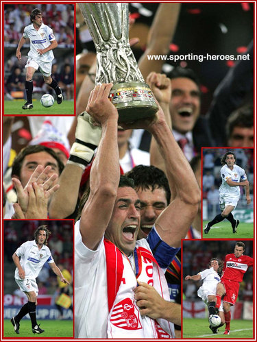 Javi Navarro - Sevilla - Final Copa de la UEFA 2006