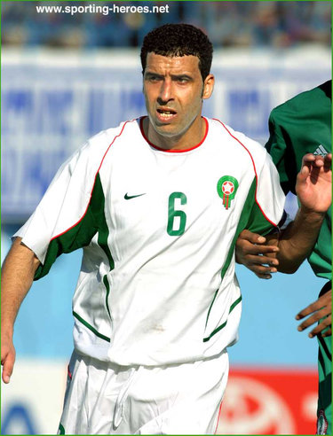 Noureddine Naybet - Morocco - Coupe d'Afrique des Nations 2004