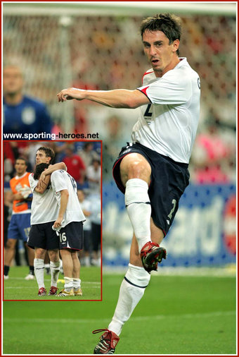 Gary Neville - England - FIFA World Cup 2006