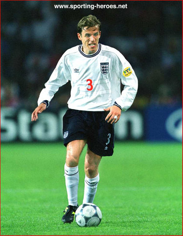 Phil Neville - England - UEFA European Championships 2000