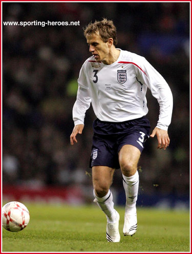 Phil Neville - England - UEFA European Championships 2008 Qualifying