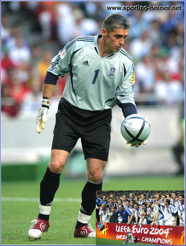Antonios Nikopolidis - Greece - UEFA European Championships 2004.