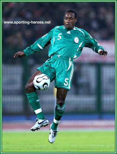 Chidi Odiah - Nigeria - African Cup of Nations 2006 (Knockout games)