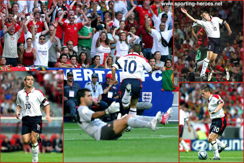 Michael OWEN - England - UEFA European Championships 2004.