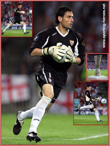 Andres Palop - Sevilla - Final Copa de la UEFA 2006