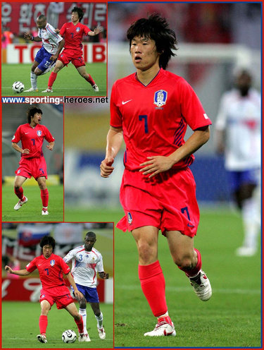 Park Ji-Sung - South Korea - FIFA World Cup 2006