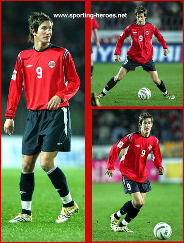 Morten Gamst Pedersen - Norway footballer - FIFA Verden Kopp 2006 kvalifikasjon