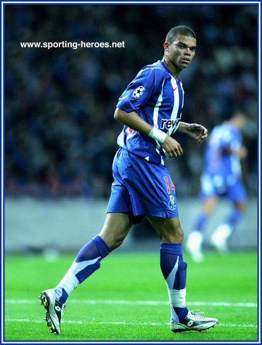 Pepe - Porto - UEFA Liga dos Campeões 2005/06