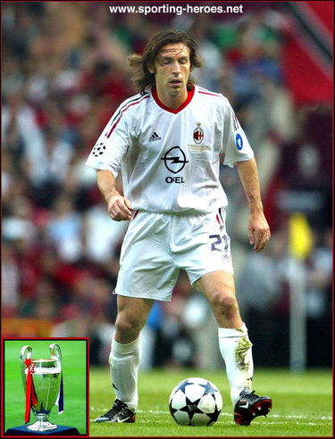 Andrea Pirlo - Milan - Finale UEFA Champions League 2003