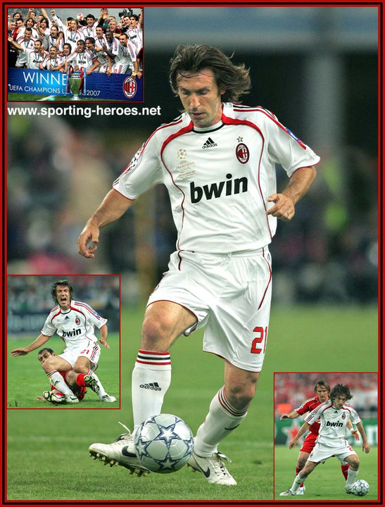 Andrea Pirlo - Finale UEFA Champions League 2007 - Milan
