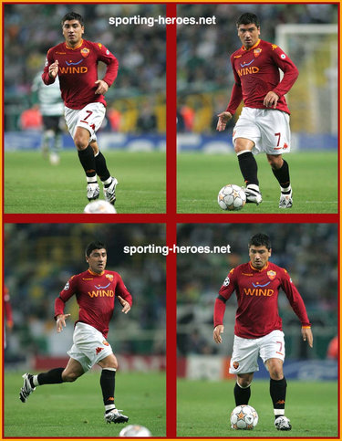 David Pizarro - Roma  (AS Roma) - UEFA Champions League 2007/08
