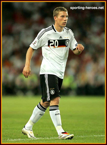 Lukas Podolski - Germany - UEFA Europameisterschaft 2008 (Polen, Kroatien, Österreich)