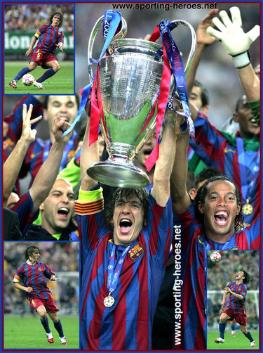 Carles Puyol - Barcelona - Final UEFA Champions League 2005/06