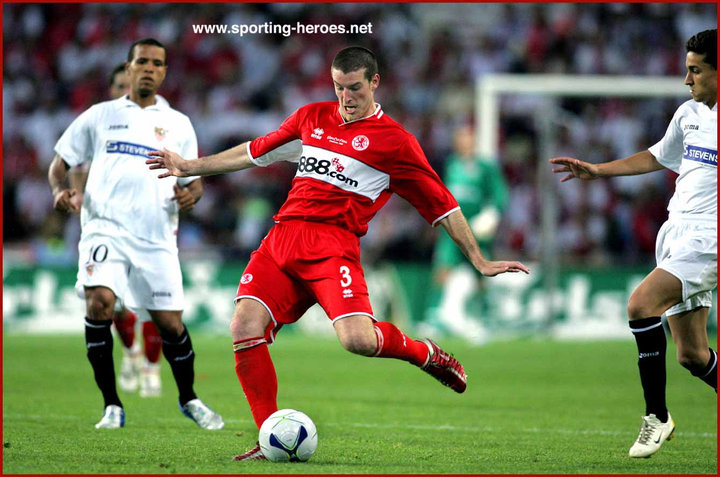 Franck Queudrue - UEFA Cup Final 2006 - Middlesbrough FC