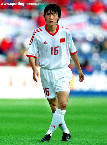 Qu Bo - China - FIFA World Cup 2002