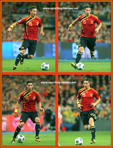 Sergio Ramos - Spain - FIFA Campeonato Mundial 2010 Calificación