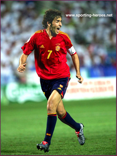 Raul Gonzalez - Spain - UEFA Campeonato Europa 2004