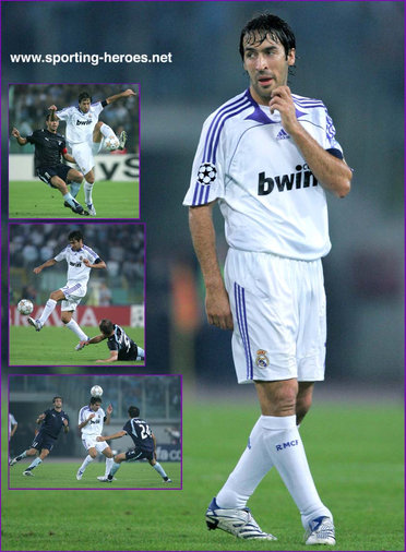 Raul Gonzalez - Real Madrid - UEFA Champions League Seasons 2007/08 & 2006/07.