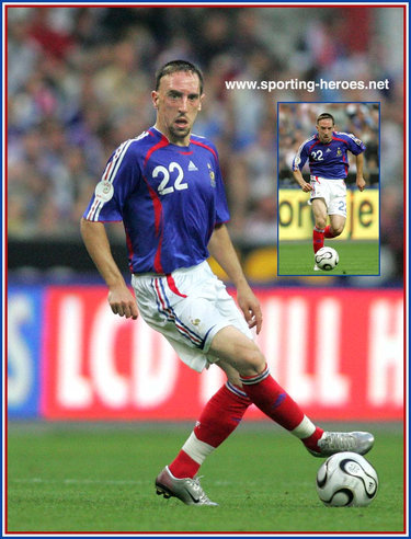 Franck Ribery - France - UEFA Championnat d'Europe 2008 Qualification