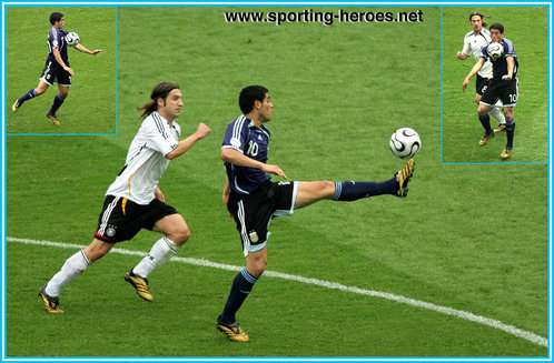 Juan Roman Riquelme - Argentina - FIFA Copa del Mundo 2006 (México, Alemania)