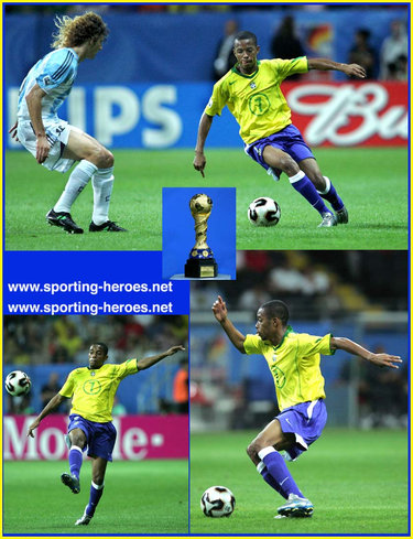 Robinho - Brazil - FIFA Confederations Cup 2005.