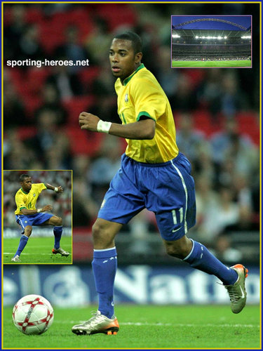 Robinho - Brazil - Inglaterra 1 Brasil 1 (1 Junho 2007, Wembley)