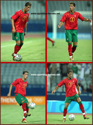 Cristiano Ronaldo - Portugal - Jogos Olímpicos 2004