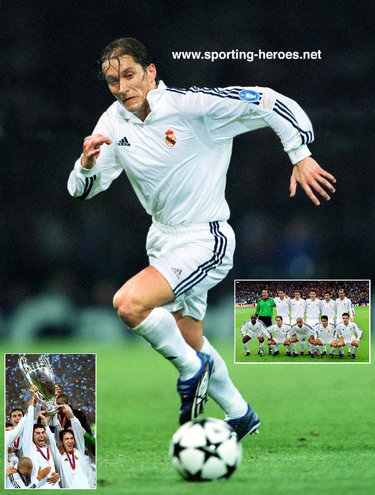 Michel Salgado - Real Madrid - Final UEFA Champions League 2002