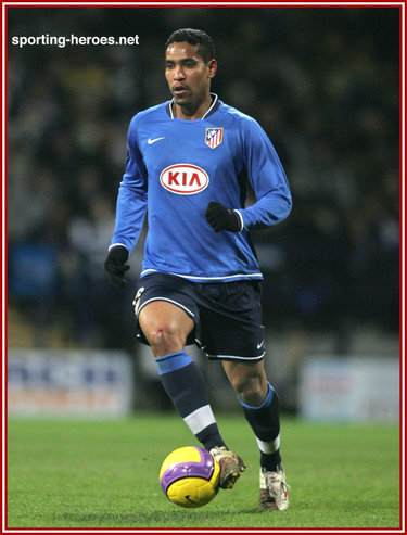 Cleber Santana - Atletico Madrid - Copa de la UEFA 2007/08