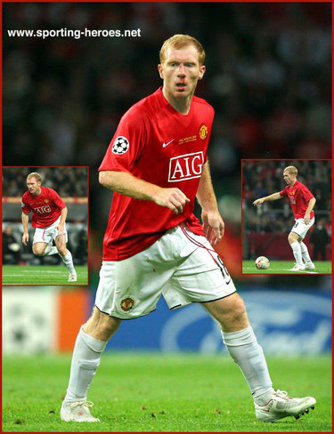 Paul Scholes - Manchester United - UEFA Champions League Final 2008