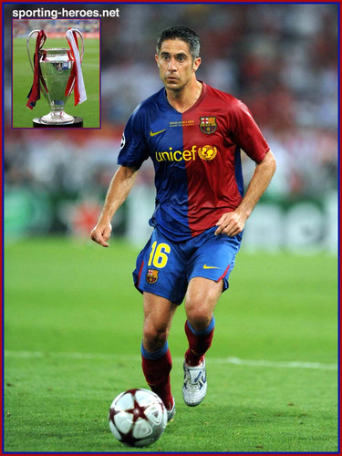 SYLVINHO - Barcelona - Final UEFA Champions League 2008/09