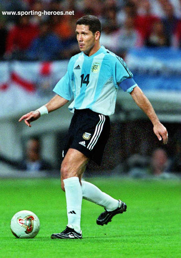Diego Simeone - Argentina - FIFA Copa del Mundo 2002