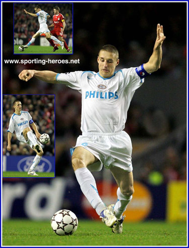 Timmy  SIMONS - PSV  Eindhoven - UEFA Champions League 2006/07